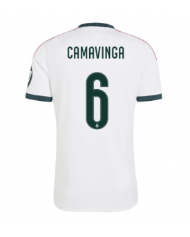 Real Madrid Eduardo Camavinga #6 Maglia Gara Casa Repliche 2026-27 Maniche Corte Real Madrid Eduardo Camavinga #6 Maglia Gara Casa Repliche 2026-27 Maniche Corte